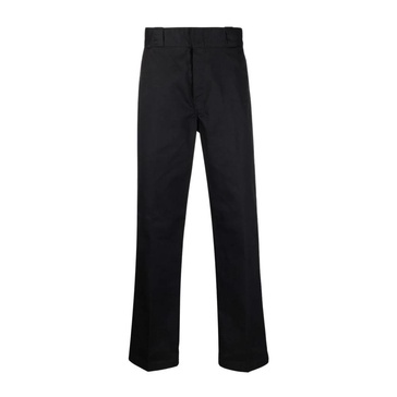 Black Slim-Fit Trousers for Men