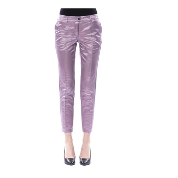 Violet Cotton Jeans & Pant