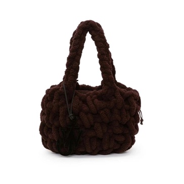 Chenille Interwoven Charm Bag