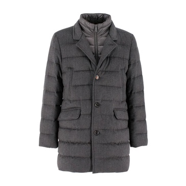 Quilted Goose Down Coat