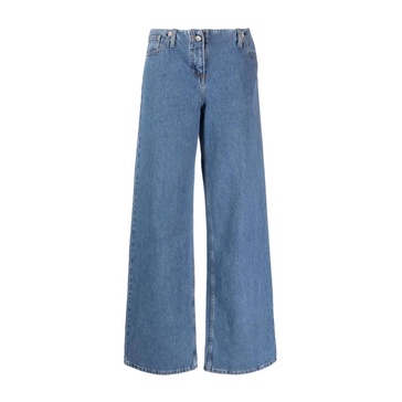 Wide Leg Denim Jeans