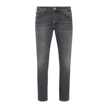 Slim-Fit Grey Jeans for Men