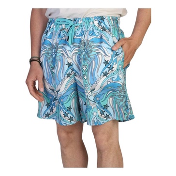 Summer Men's Shorts with Logo