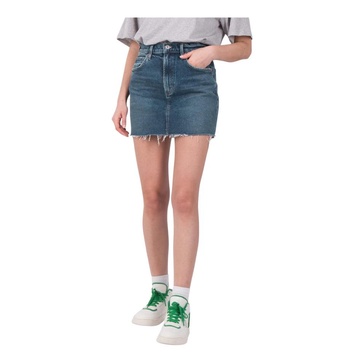 Modern Denim Mini Skirt