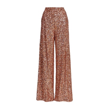 Sequin Tiger Blossom Pants