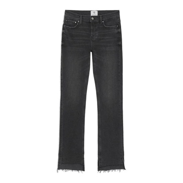 Vintage Black Wash Flare Jeans