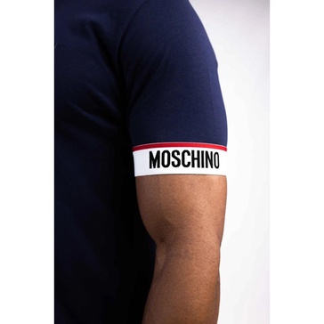 Basic T-Shirt Men Dark Blue