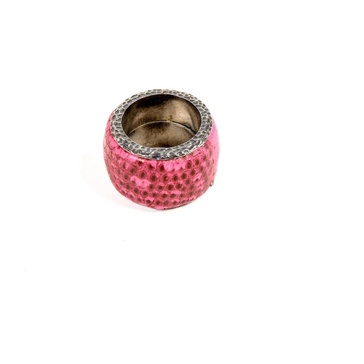 Metal Ring in Pink