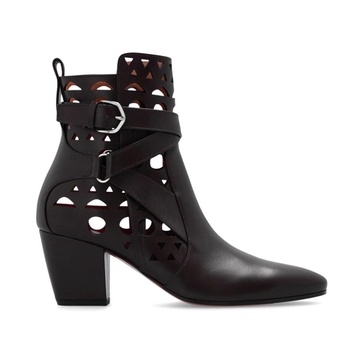 Lambskin Ziggy Ankle Boots