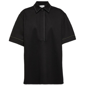 Black Jersey Polo Shirt