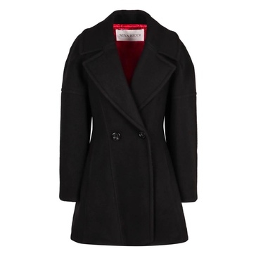 Oversize Lapel Collar Wool Coat