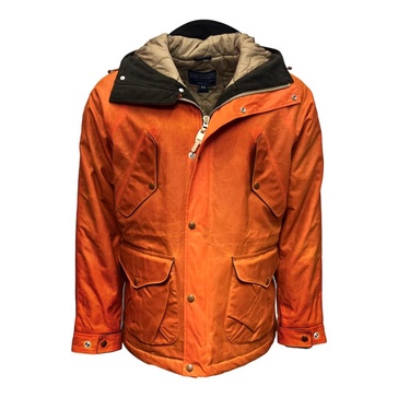 Waxed Fisherman Parka Orange