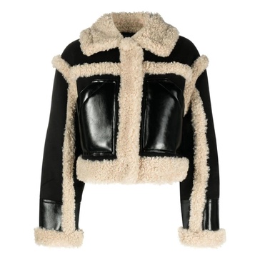 Faux Shearling Black Jacket