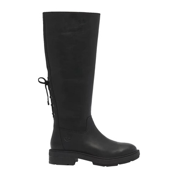 Black Zip High Boots Brimfield Women