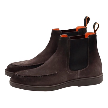 Dark Grey Sporty Chelsea Boots