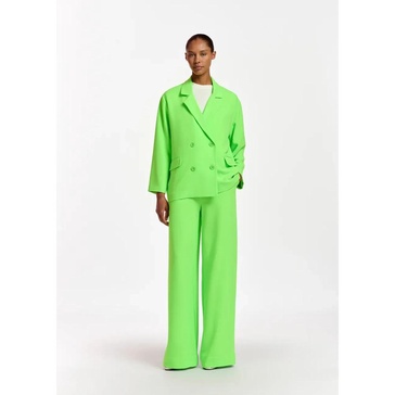 Wide Leg Green Pants Fall