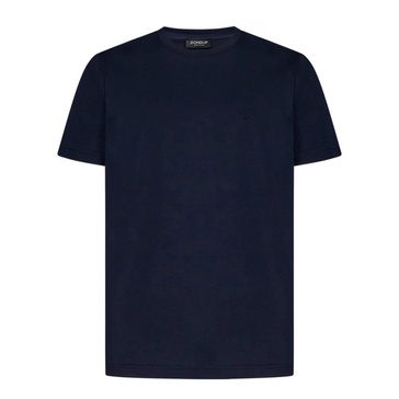 Blue Ribbed Crew Neck T-shirts and Polos