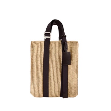 Le Tote Panier raffia tote bag