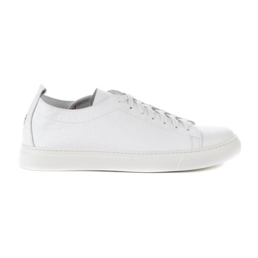 White Leather Sneaker, Made in Italy