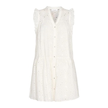 Anglaise Summer Dress with Flounce Details