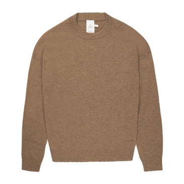 Cashmere Knit Sweater Camel Style