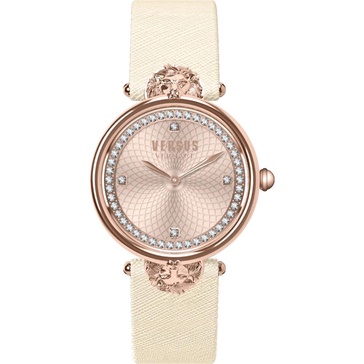 Victoria Harbour Leather Strap Watch