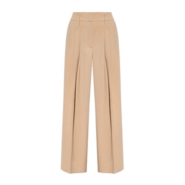 Pleat-front trousers