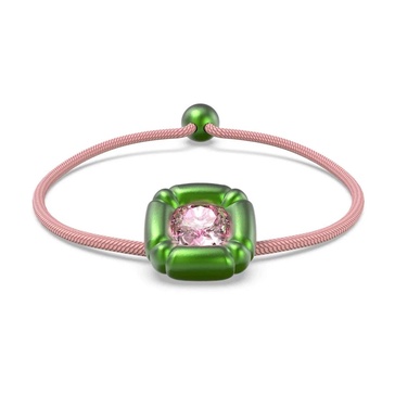 Dulcis Bracelet Green-Pink Crystals