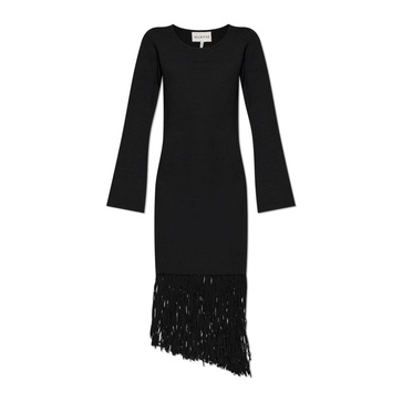 Dress with fringes