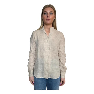 Beige Linen Shirt