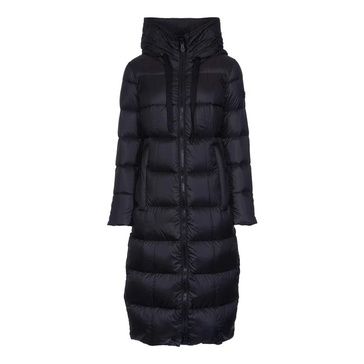 Black Down Jacket Wide Quilting