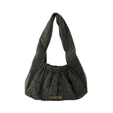 Green Synthetic Shoulder Bag