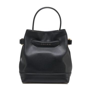 Black Bucket Bag Backpack