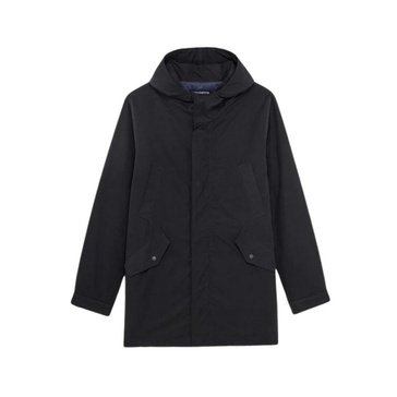 Water-repellent Parka - Navy Blue