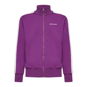 Purple Track Jacket with Logo