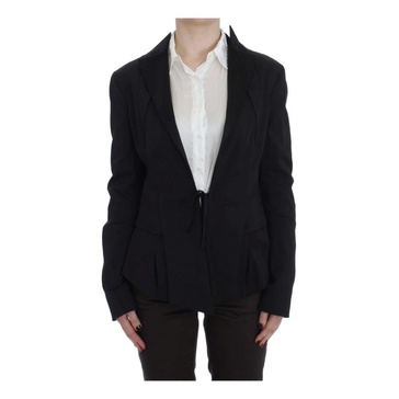 Black Stretch Blazer Jacket