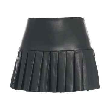 Black Pleated Pickleball Skirt