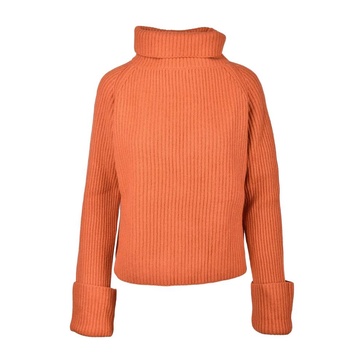 Orange Turtleneck for Women