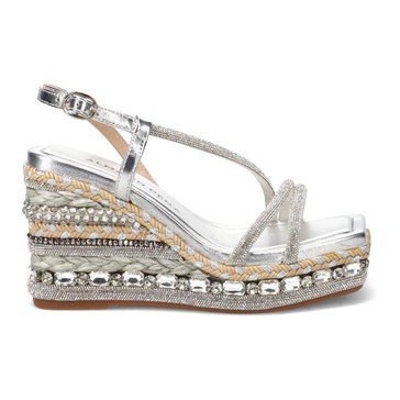 Silver Sandals Sophisticated Comfortable Style