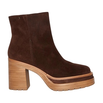 Marrone Suede Ankle Boots