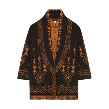 Alanui Mystic Gate Wool Cardigan