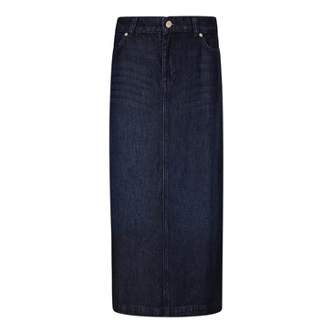 Midi Denim Skirt