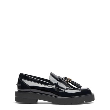 Edgy Tassel Loafer Lug Sole