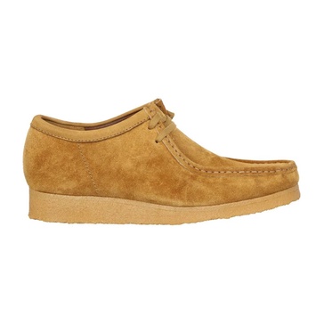 Almond Toe Suede Wallabee Boots