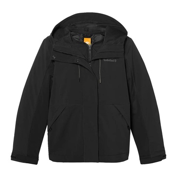 3in1 Black Women's Jacket Waterproof