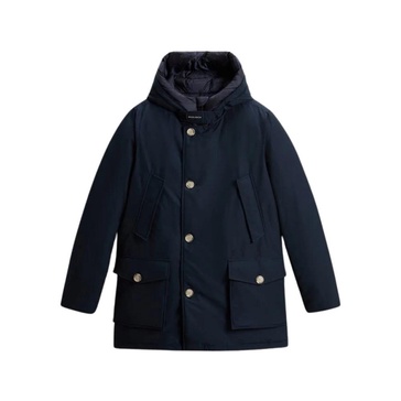 Arctic Parka Melton Blue Jacket