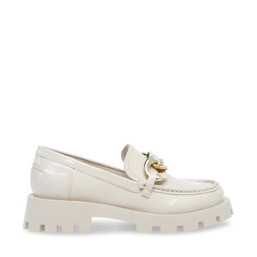 Chain Strap Loafers with Thick Sole