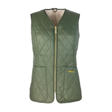 Green Quilted Vest Markenfield Style