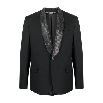 Luxury Wool Blend Formal Blazer