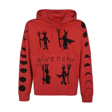 Givenchy Cotton Hooded Sweatshirt